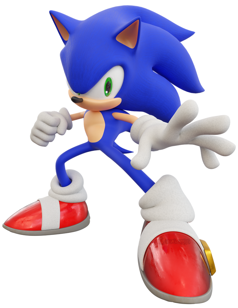 Befit's Sonic Rig Render by Lamea132 on DeviantArt
