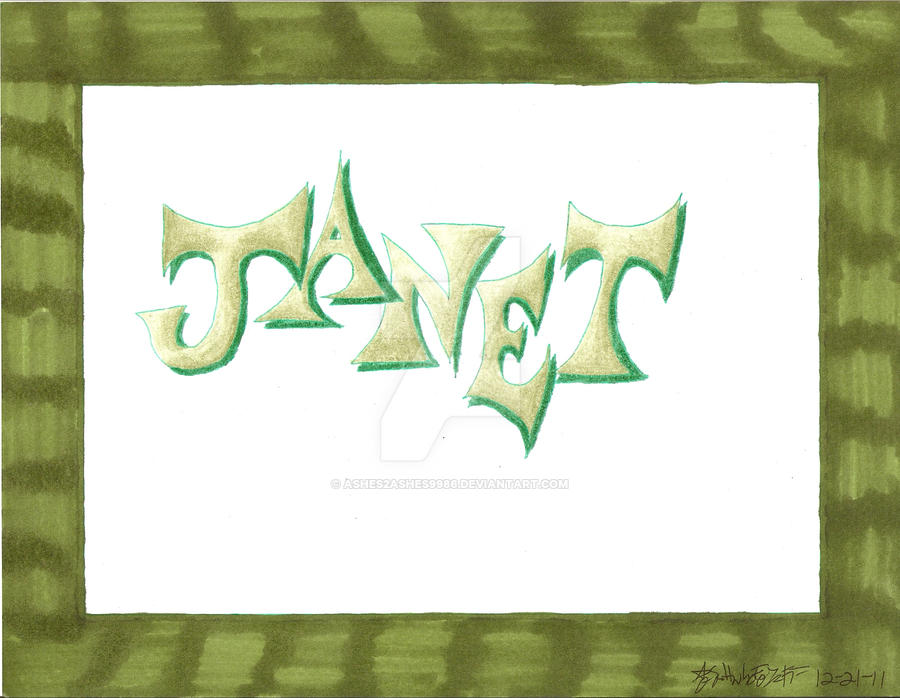 Lettering for Janet by Ashes2Ashes9986 on DeviantArt