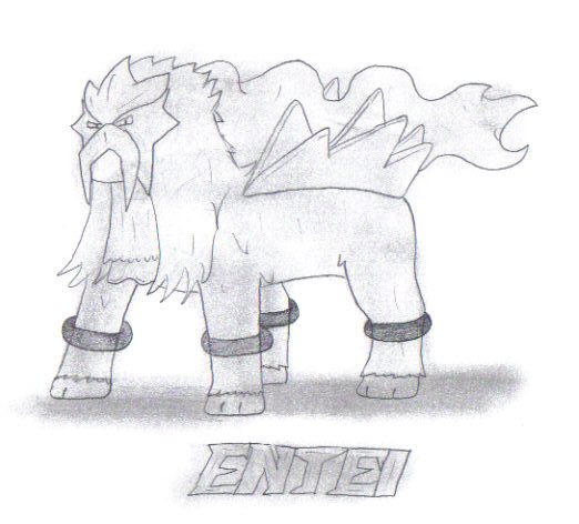Entei by Scarangel999 on DeviantArt