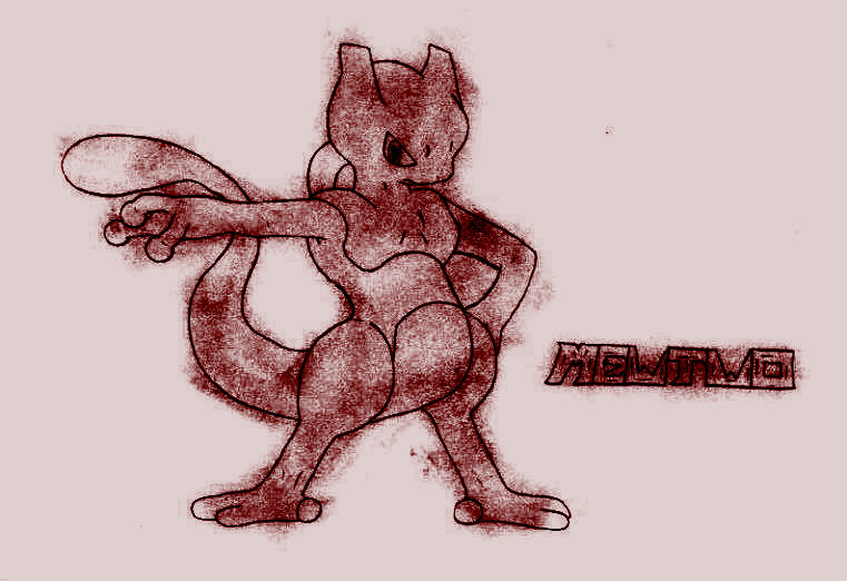 Mewtwo Lettering Mewtwo by Scarangel999 on DeviantArt