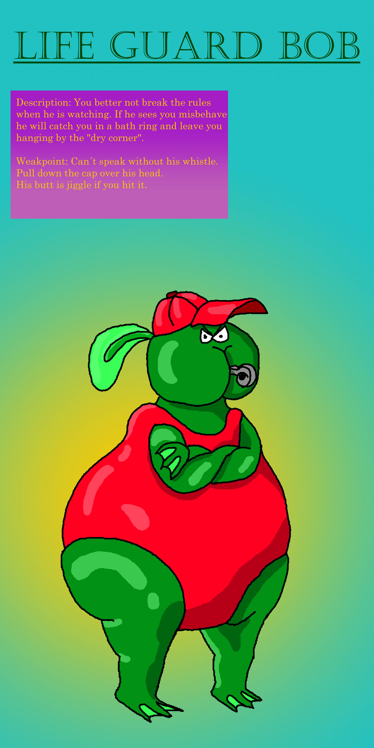 Bob Card Color Bob Card: The Life Guard by Kuveko2010 on DeviantArt