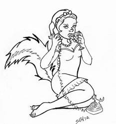 Pinup Skunk