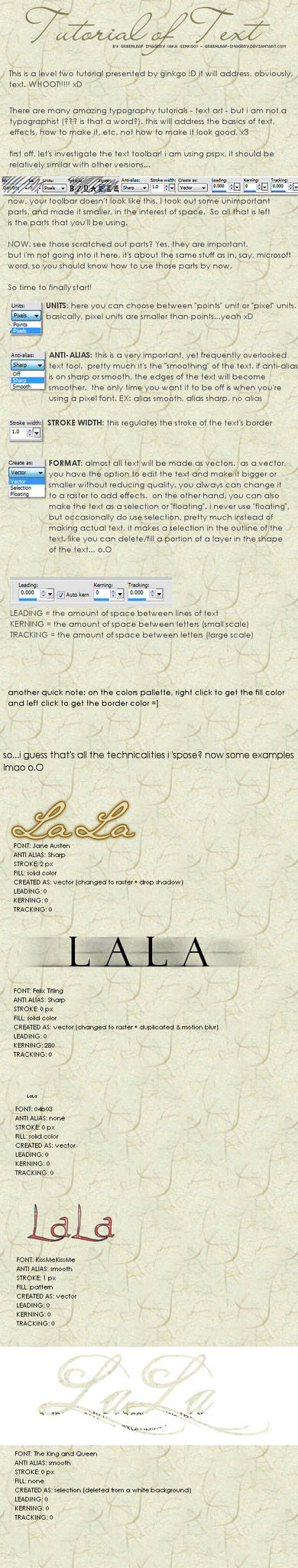 TUT: simple text for psp by greenleaf-imagery on DeviantArt