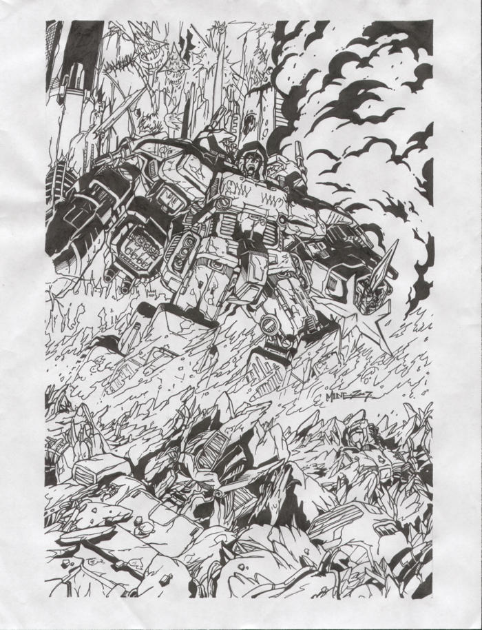 Transformers Ink by ComicInks on DeviantArt