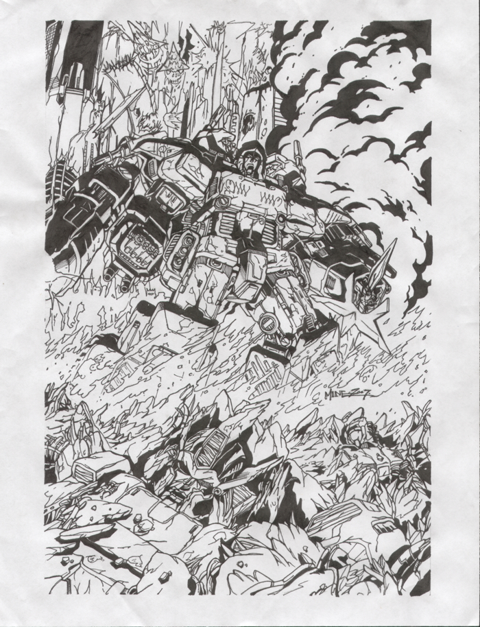 Transformer Deviantart Inks Transformers Ink by ComicInks on DeviantArt