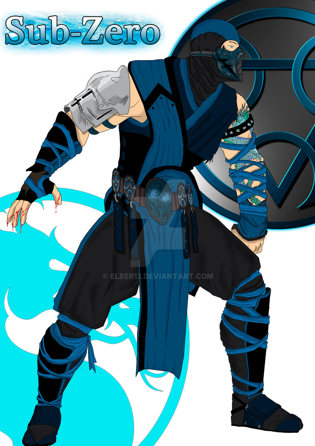 Sub-Zero Concept Art by Elber12 on DeviantArt