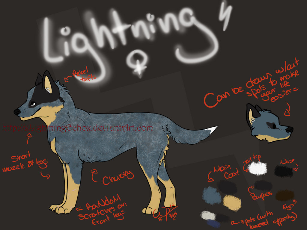 .:Lightning Ref 2013:. by Reyvii on DeviantArt