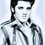 Elvis Presley, B/W Pencil Sketch (no PA added)