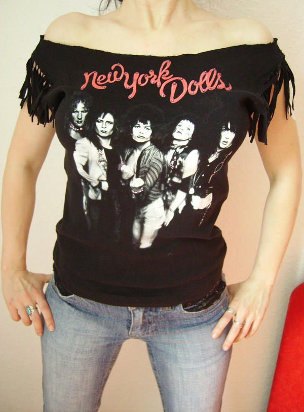 CUSTOM NEW YORK DOLLS TEE