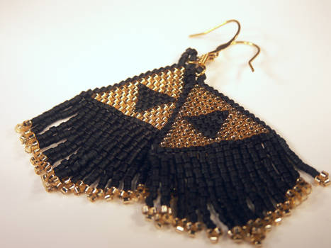 Legend of Zelda Triforce Earrings