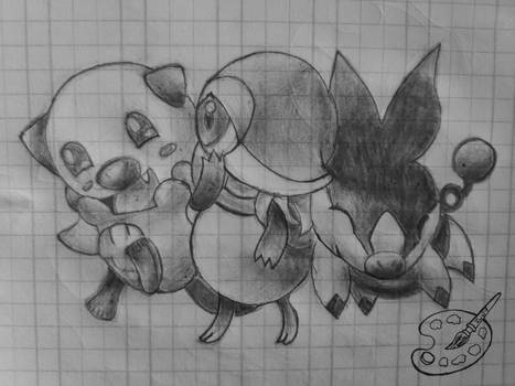 tepig or snivy or oshawott?