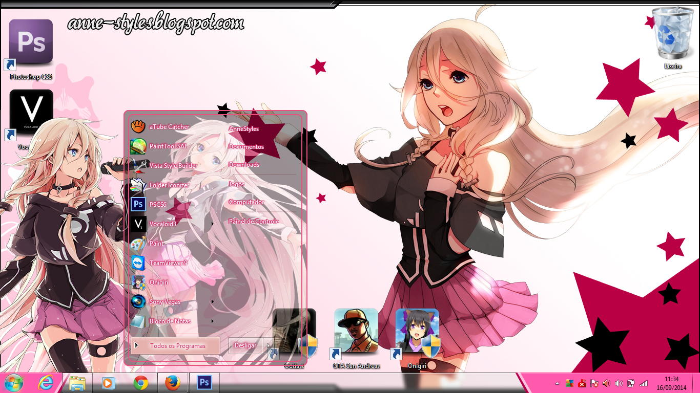 Theme IA win 7