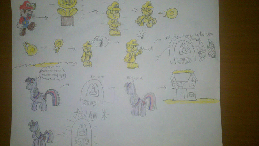 New Super Paper Mario Bros 2 (now with more pony)