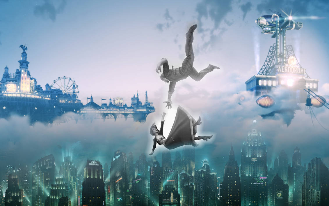 Bioshock Infinite летающий