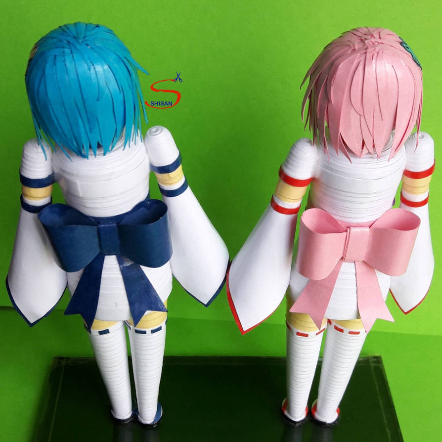 Rem And Ram Papercraft at Armand Dunn blog