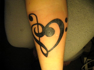 new tattoo: love of music by all-our-smiles on DeviantArt new tattoo: love of music by all-our-smiles on DeviantArt