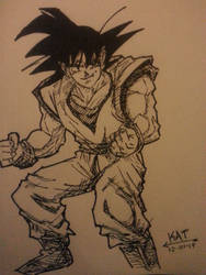 Goku Pen Sketch