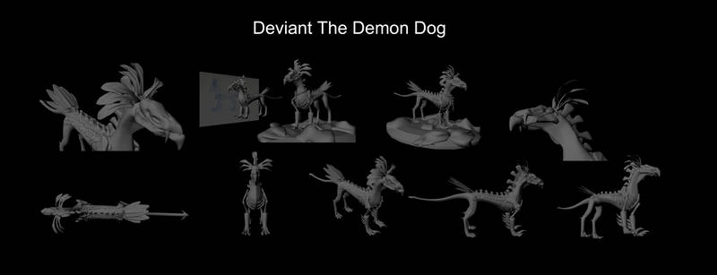 Deviant The Demon 3D Model