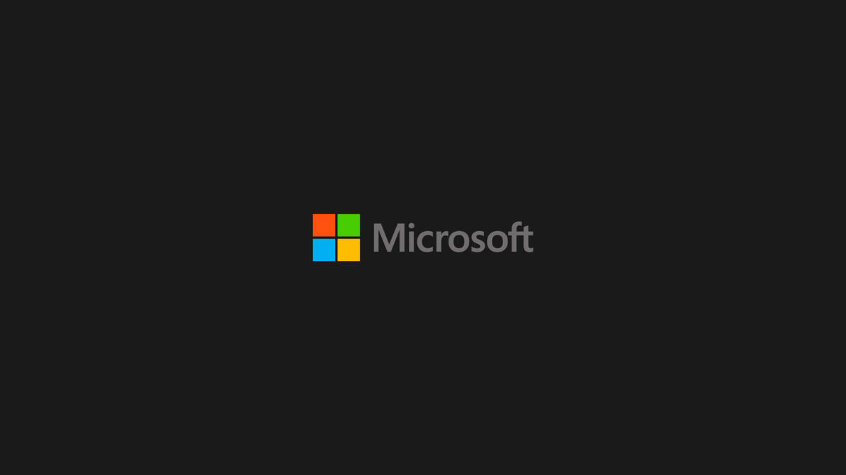 Microsoft Logo Desktop Dark Theme by JordanMHplease on DeviantArt