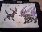 mega umbreon (contest entry) by CopperPorcipine