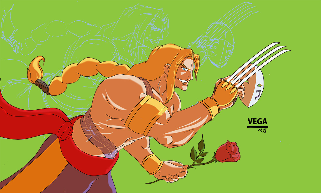 Vega the Claw Fighter from Street Fighter