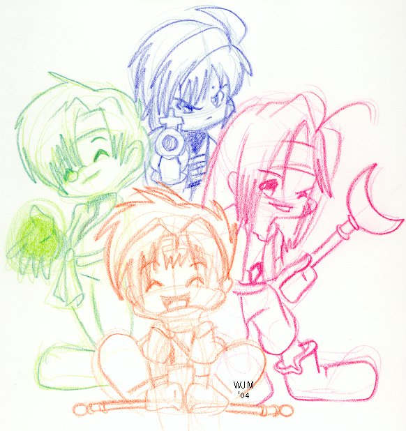 Saiyuki Chibis