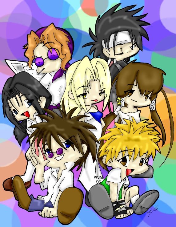 GetBackers-CHIBI  Anime, Anime chibi, Chibi characters