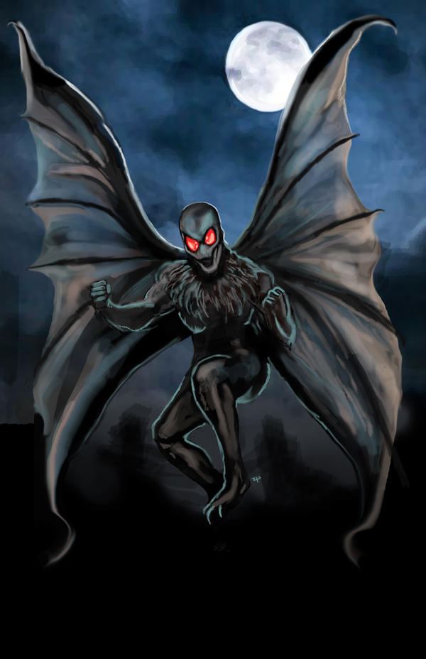 #34 Mothman by BalthaZarDragon on DeviantArt