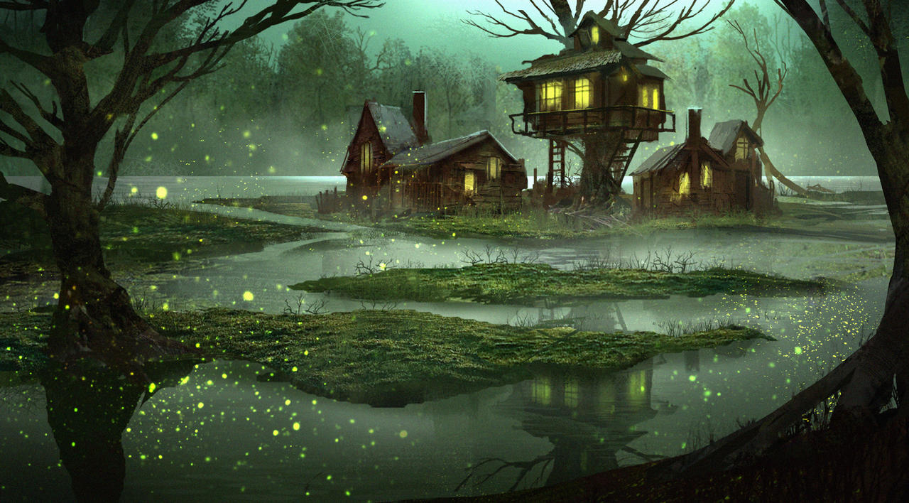 Fireflies by eddie-mendoza on DeviantArt