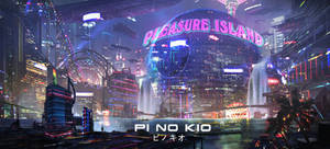 Cyberpunk Pinocchio - Pleasure Island