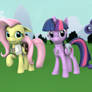 Equestria's Judgment Twilight, Rarity and Flutters
