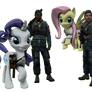 The Main characters of Equestria's Judgment