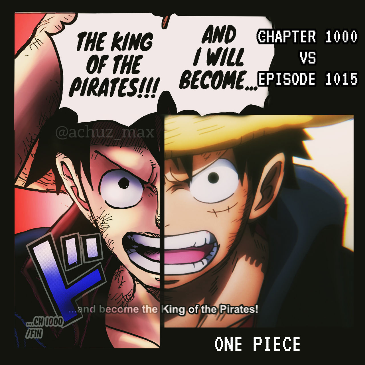 One Piece Episode 1015 Chapter 1000 by maxsettan on DeviantArt