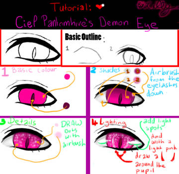 Tutorial: Ciel Phantomhive Demon's Eye