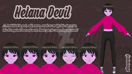 Helana Devil model 3D