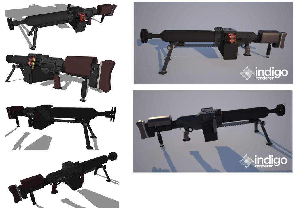 a heavy rifle by flaketom on DeviantArt
