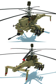 Attack helicopter