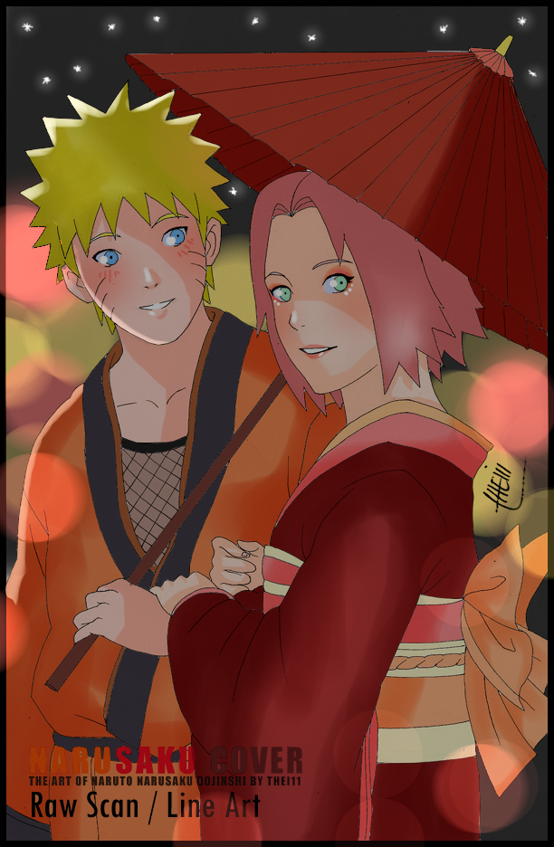 NaruSaku Doujinshi (Coloured)