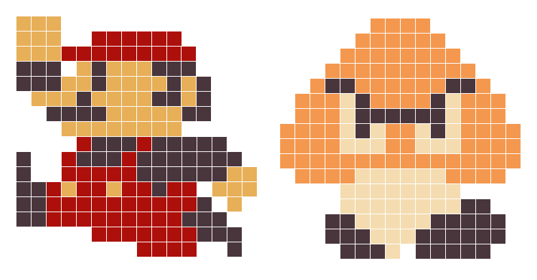 8-Bit Mario n Goomba