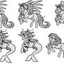 Pony Lineart