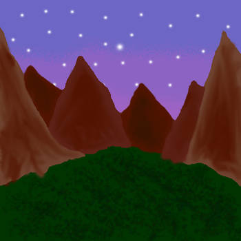 Mountains at Twilight