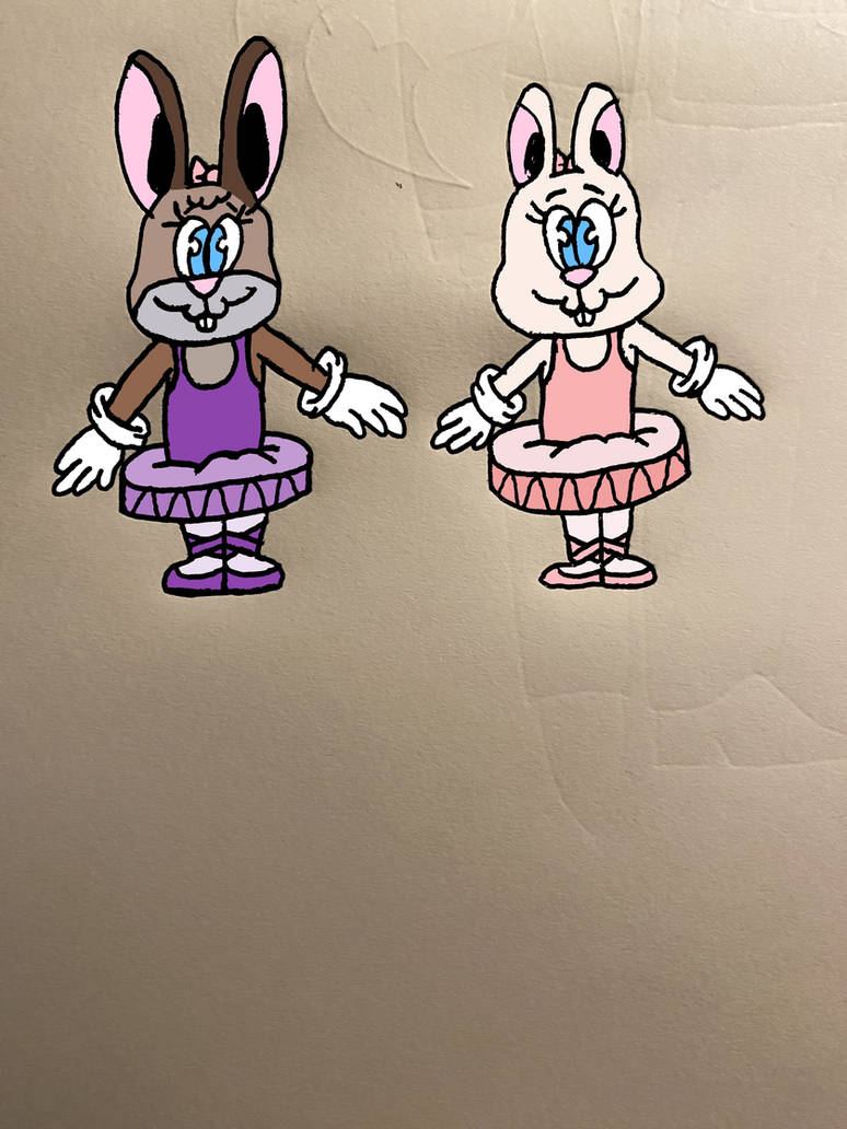 .:Gift:. Gina and Dina the Bunny Rabbits by CapricornDiem456 on DeviantArt