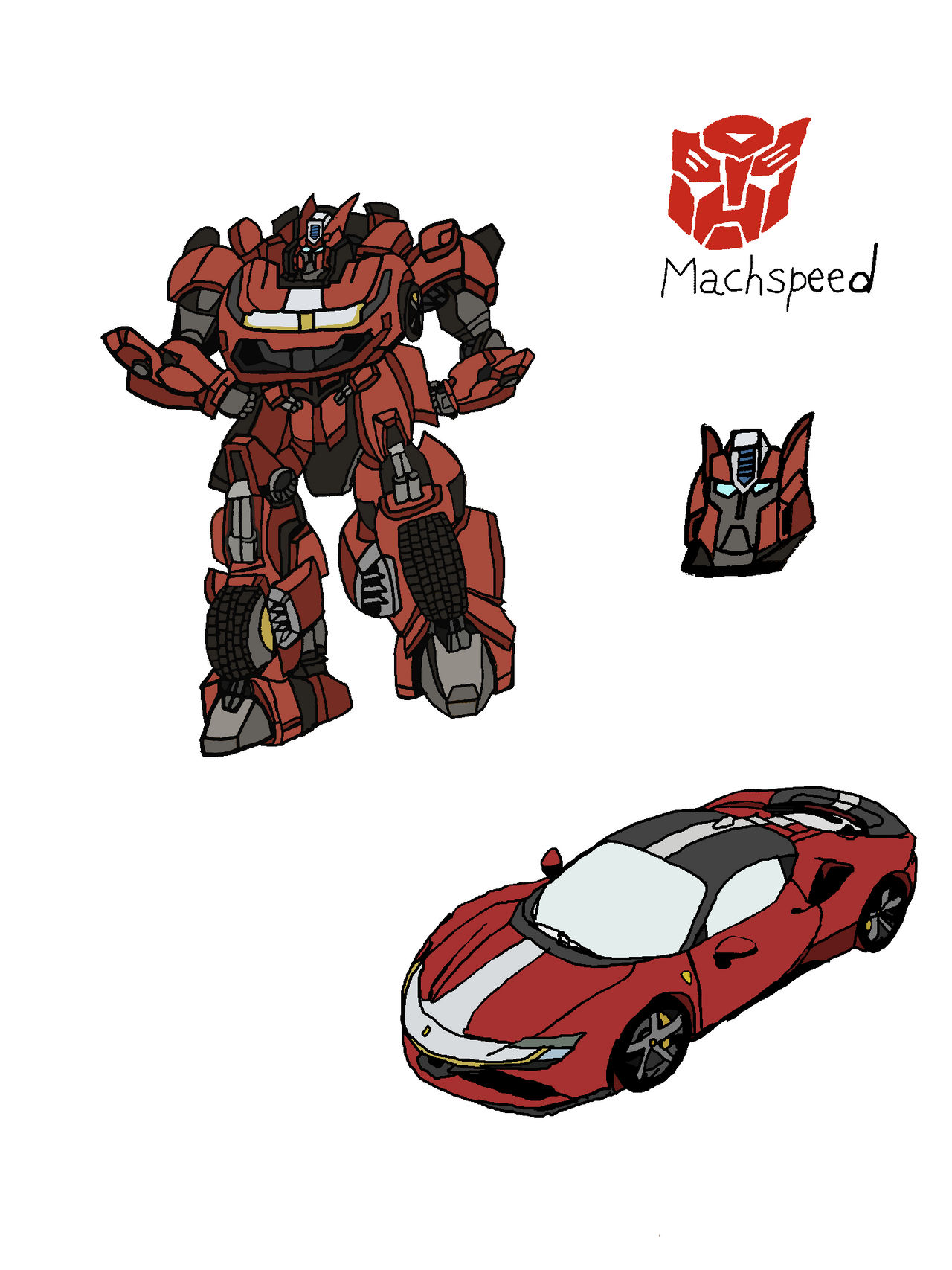 Transformers OC: Machspeed by CapricornDiem456 on DeviantArt