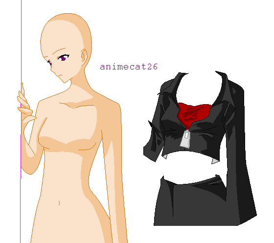 Optional Clothing Base by animecat26 on DeviantArt