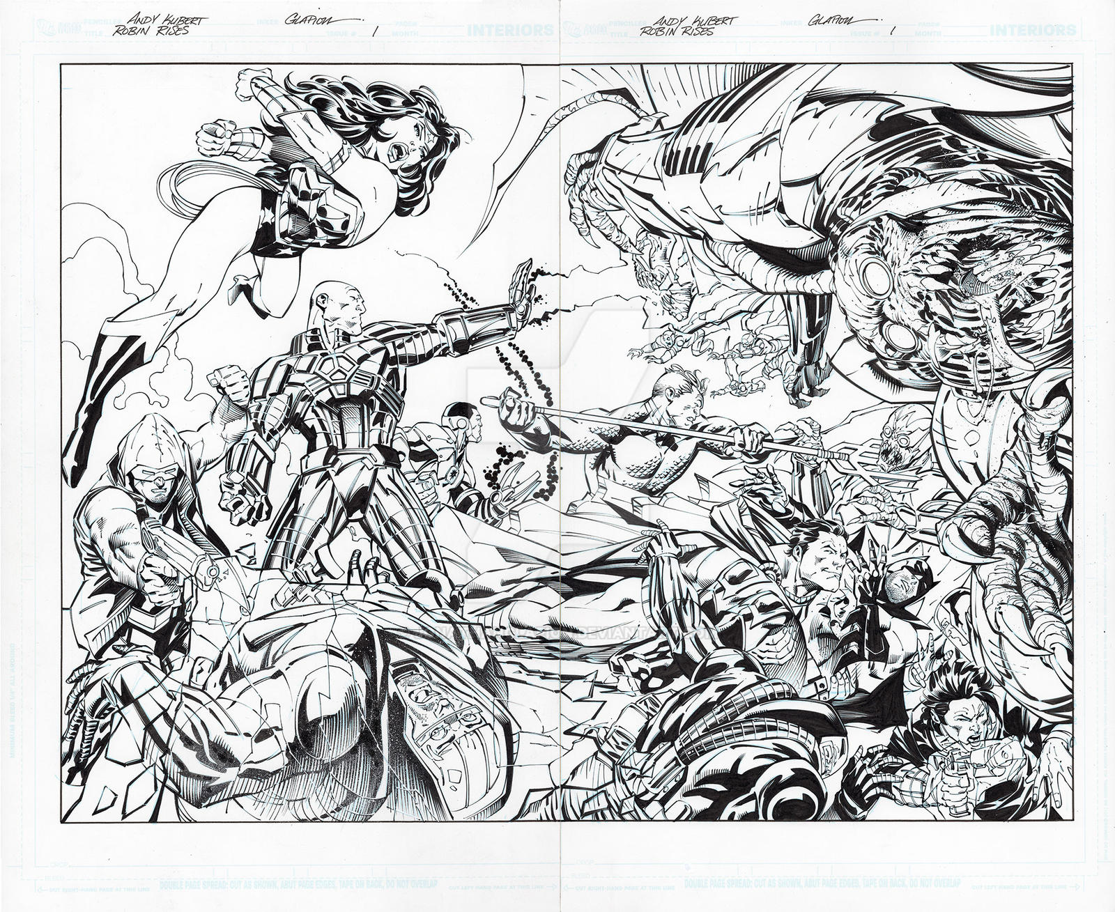 Robin Rises: Omega 1 page 26-27 by JonathanGlapion on DeviantArt