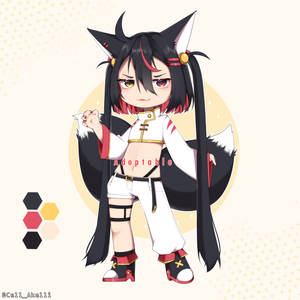 [OPEN] Chibi Adoptable: Kitsune Girl