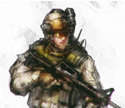 Deviantart Rifleman Guard The Rifleman by hysebrush on DeviantArt