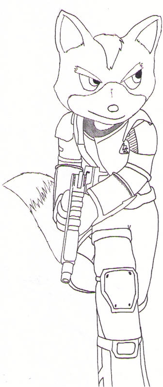 Fox McCloud by Sharkyfiend on DeviantArt