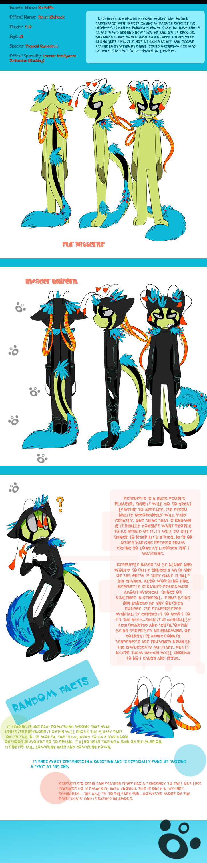 Kerfuffle Ref Sheet 2014