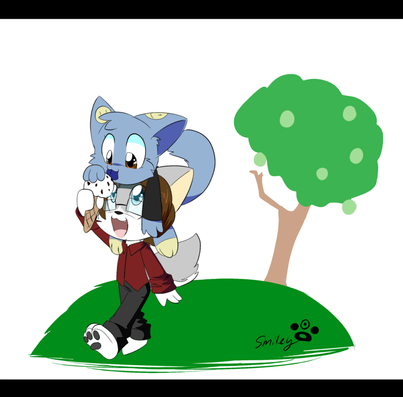 A Wuff and His Kitteh (100 TC Ice Cream)